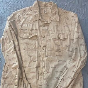 Pearl snap mens shirt